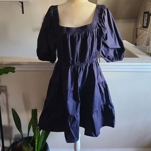 NWT Altar'd State Arula Navy Blue Dress Size X